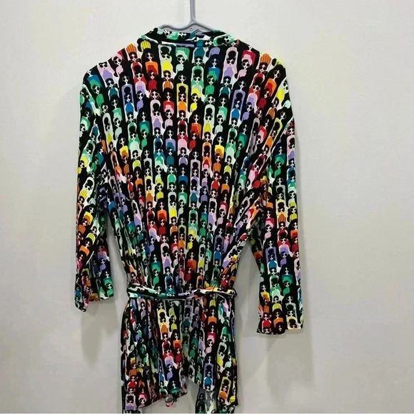 Alice + Olivia “Willa Rainbow Stace Robe Kimono Size Xs Multicolor - Picture 3 of 10